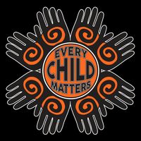 Every Child Matters Native American Hand Pattern Impact Tech Backpack