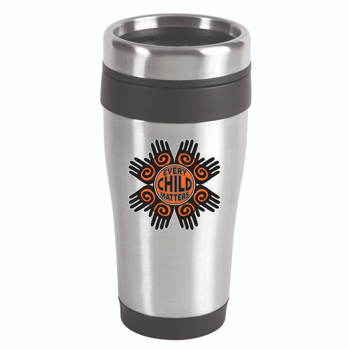 Every Child Matters Native American Hand Pattern 16oz Travel Tumbler