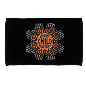 Every Child Matters Native American Hand Pattern Microfiber Hand Towel