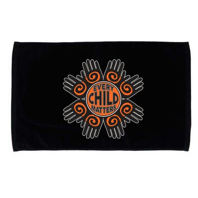 Every Child Matters Native American Hand Pattern Microfiber Hand Towel