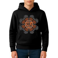 Every Child Matters Native American Hand Pattern Kids Hoodie