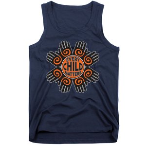 Every Child Matters Native American Hand Pattern Tank Top