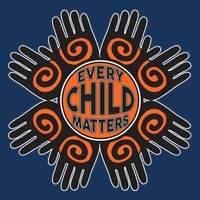 Every Child Matters Native American Hand Pattern Infant Baby Jersey Bodysuit