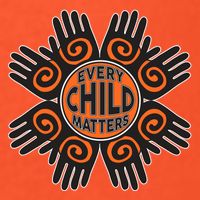 Every Child Matters Native American Hand Pattern Magnet