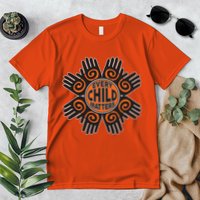 Every Child Matters Native American Hand Pattern Premium T-Shirt