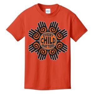 Every Child Matters Native American Hand Pattern Kids T-Shirt