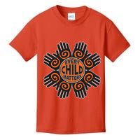 Every Child Matters Native American Hand Pattern Kids T-Shirt