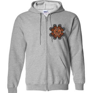 Every Child Matters Native American Hand Pattern Full Zip Hoodie