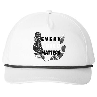 Every Child Matters Orange Day Residential Schools Snapback Five-Panel Rope Hat