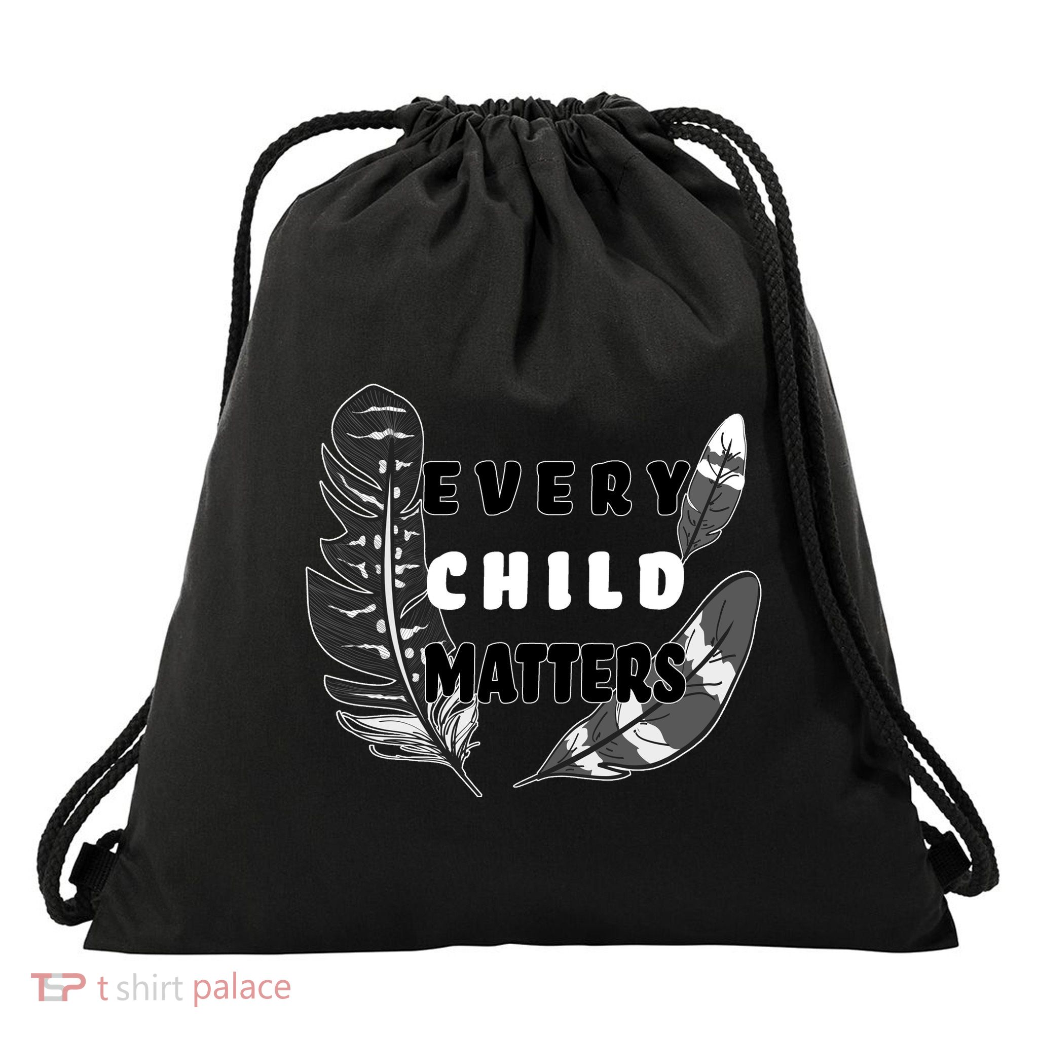 Every Child Matters Orange Day Residential Schools Drawstring Bag