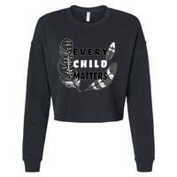 Every Child Matters Orange Day Residential Schools Cropped Pullover Crew