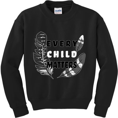 Every Child Matters Orange Day Residential Schools Kids Sweatshirt