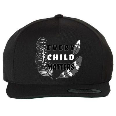 Every Child Matters Orange Day Residential Schools Wool Snapback Cap