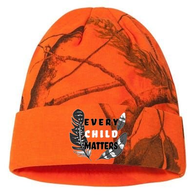 Every Child Matters Orange Day Residential Schools Kati Licensed 12" Camo Beanie