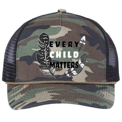 Every Child Matters Orange Day Residential Schools Retro Rope Trucker Hat Cap