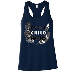 Every Child Matters Orange Day Residential Schools Women's Racerback Tank