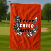 Every Child Matters Orange Day Residential Schools Golf Towel
