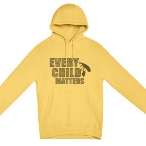 Every Child Matters Sketchy Pattern Premium Pullover Hoodie