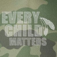 Every Child Matters Sketchy Pattern Legacy Tie Dye Trucker Hat
