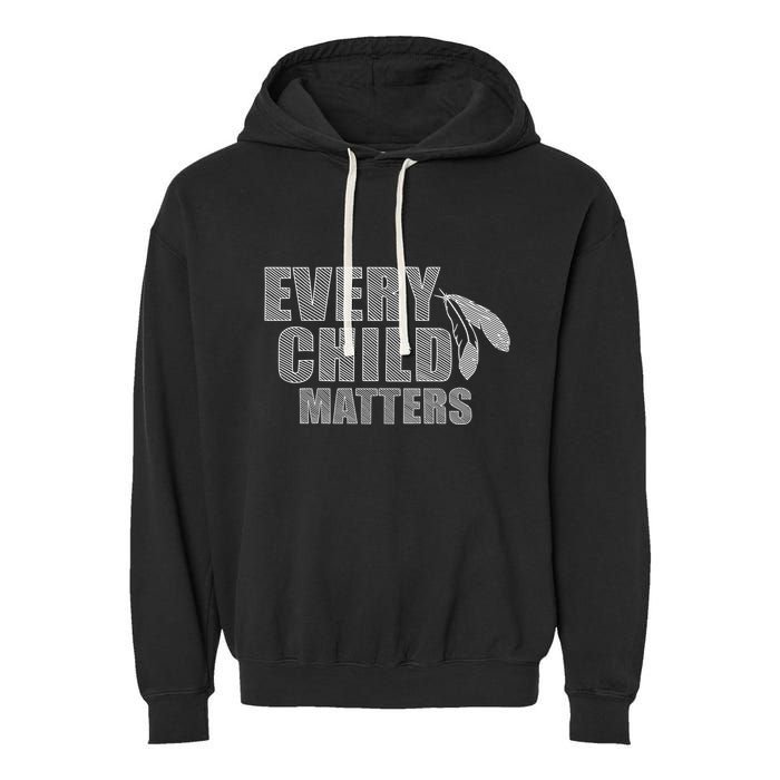 Every Child Matters Sketchy Pattern Garment-Dyed Fleece Hoodie