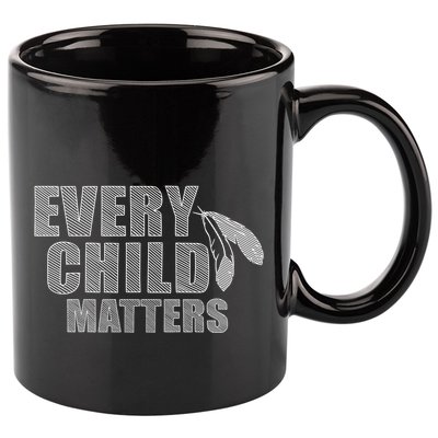 Every Child Matters Sketchy Pattern 11oz C Handle Ceramic Mug