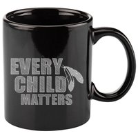 Every Child Matters Sketchy Pattern 11oz C Handle Ceramic Mug
