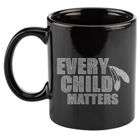 Every Child Matters Sketchy Pattern 11oz C Handle Ceramic Mug
