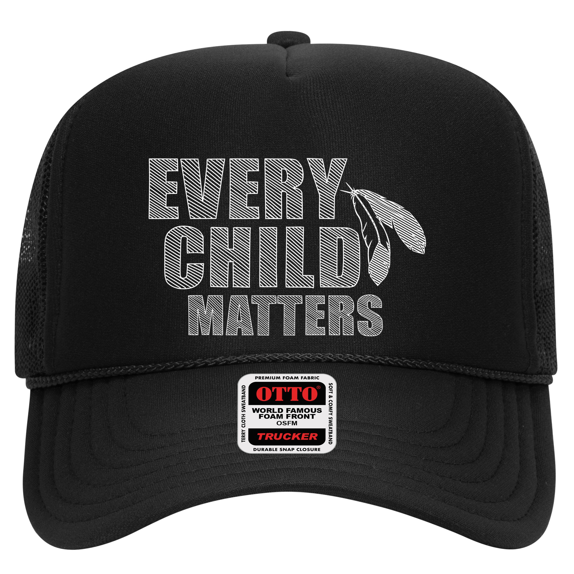 Every Child Matters Sketchy Pattern Trucker Hat