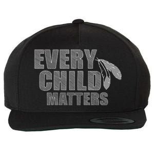 Every Child Matters Sketchy Pattern Wool Snapback Cap