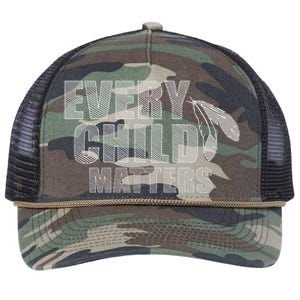 Every Child Matters Sketchy Pattern Retro Rope Trucker Hat Cap