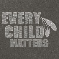 Every Child Matters Sketchy Pattern Cotton Canvas Backpack