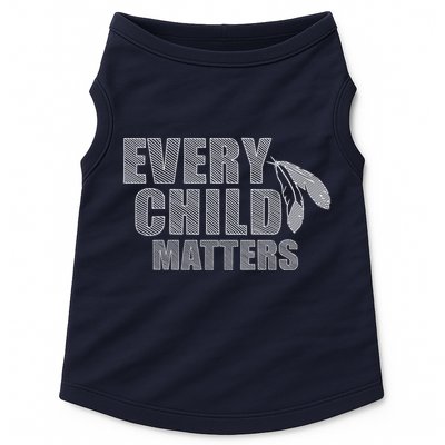 Every Child Matters Sketchy Pattern Doggie Tank