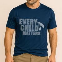 Every Child Matters Sketchy Pattern Cooling Performance Crew T-Shirt