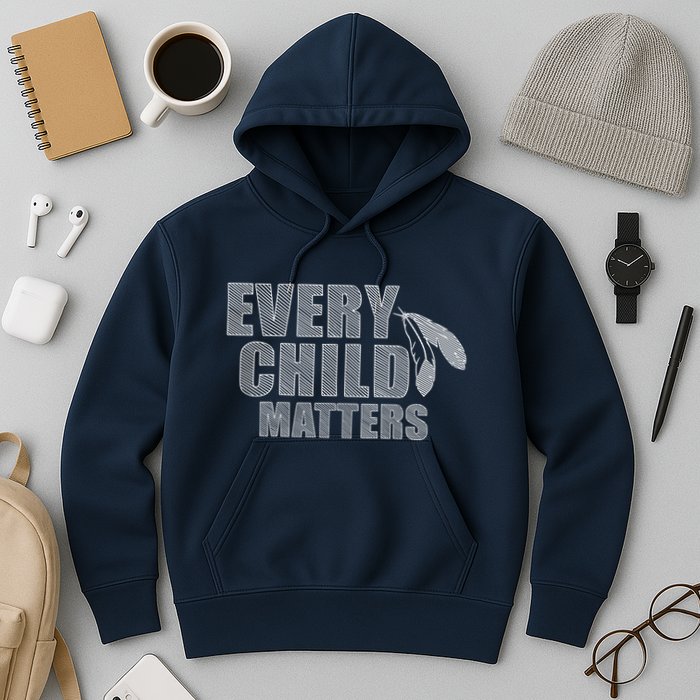 Every Child Matters Sketchy Pattern Hoodie