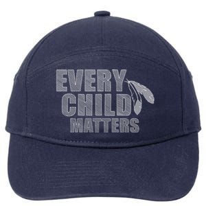 Every Child Matters Sketchy Pattern 7-Panel Snapback Hat