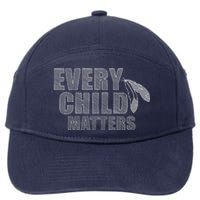 Every Child Matters Sketchy Pattern 7-Panel Snapback Hat