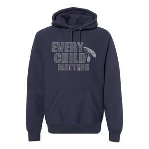 Every Child Matters Sketchy Pattern Premium Hoodie