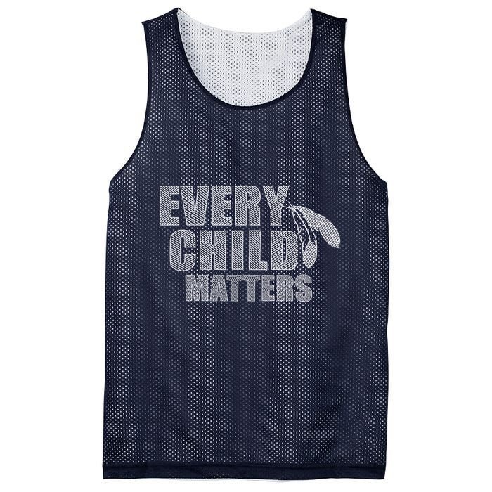 Every Child Matters Sketchy Pattern Mesh Reversible Basketball Jersey Tank