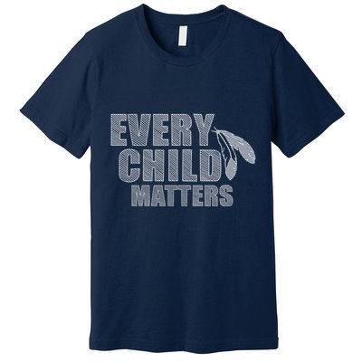 Every Child Matters Sketchy Pattern Premium T-Shirt