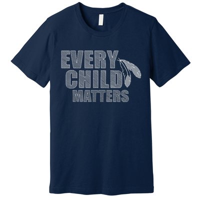 Every Child Matters Sketchy Pattern Premium T-Shirt