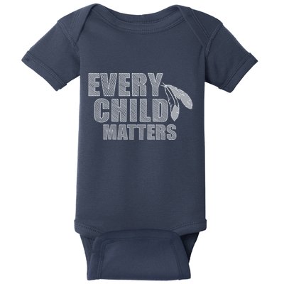 Every Child Matters Sketchy Pattern Baby Bodysuit