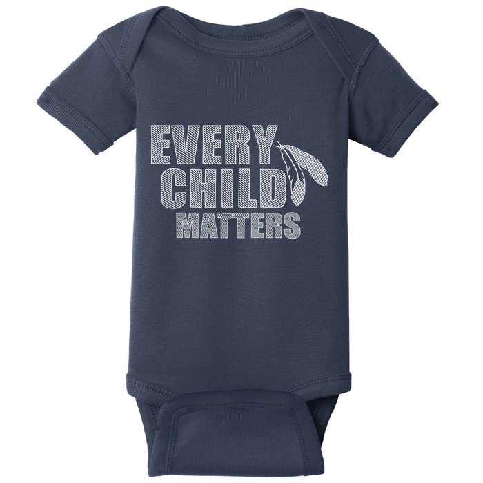 Every Child Matters Sketchy Pattern Baby Bodysuit