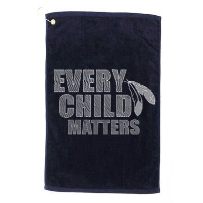 Every Child Matters Sketchy Pattern Platinum Collection Golf Towel