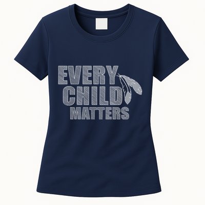 Every Child Matters Sketchy Pattern Womens T-Shirt