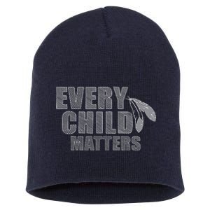 Every Child Matters Sketchy Pattern Short Acrylic Beanie