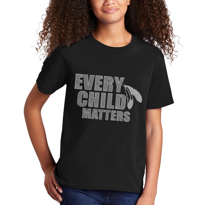 Every Child Matters Sketchy Pattern Kids T-Shirt
