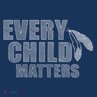 Every Child Matters Sketchy Pattern Kids T-Shirt