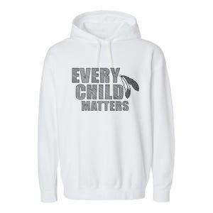 Every Child Matters Sketchy Pattern Garment-Dyed Fleece Hoodie