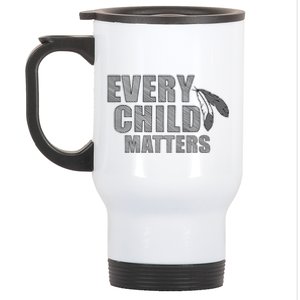 Every Child Matters Sketchy Pattern Stainless Steel Travel Mug