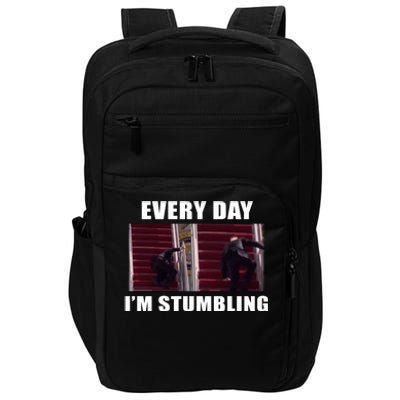 Every Day I'm stumbling Funny Biden Impact Tech Backpack